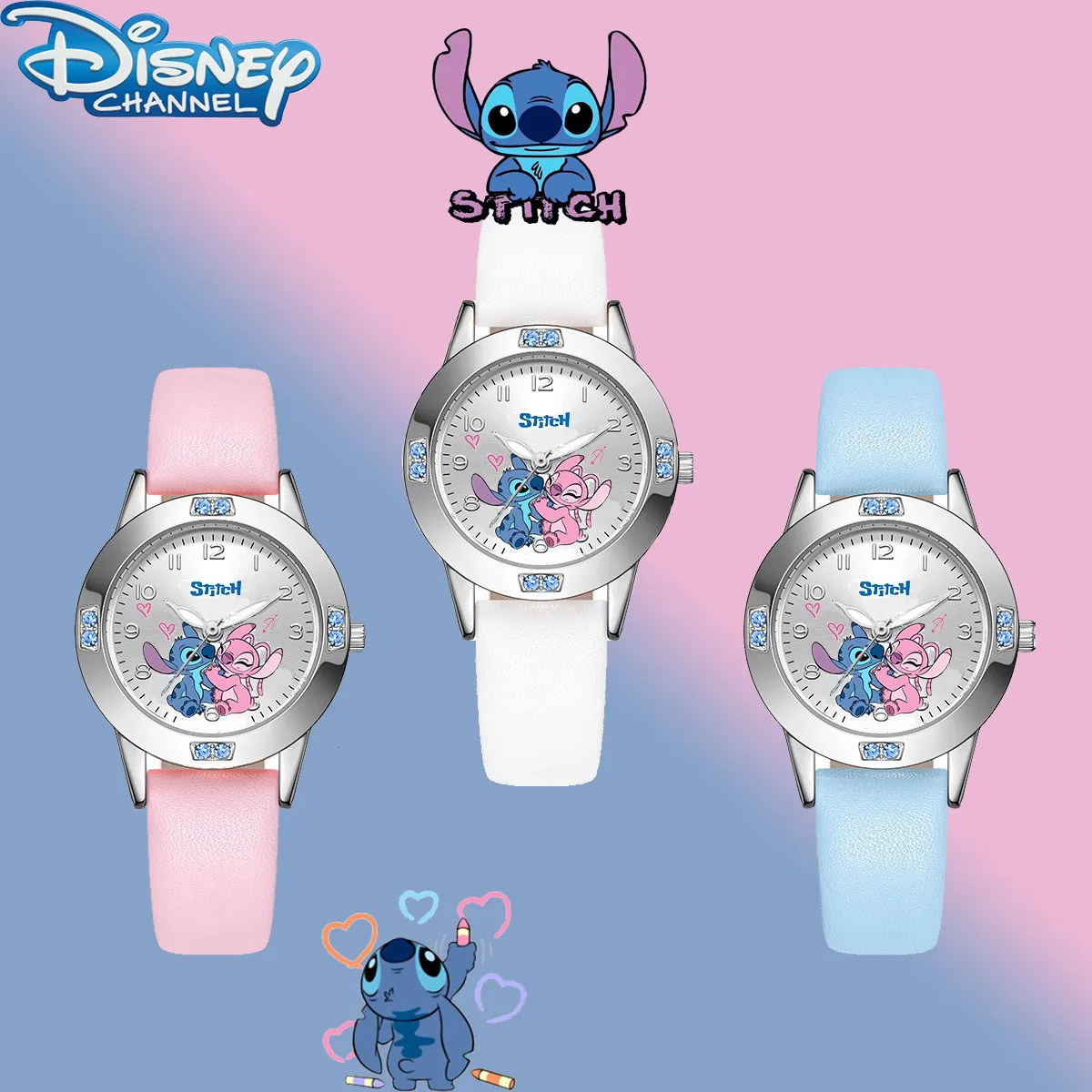 Montre Analogique Stitch (bleu) – Image 2