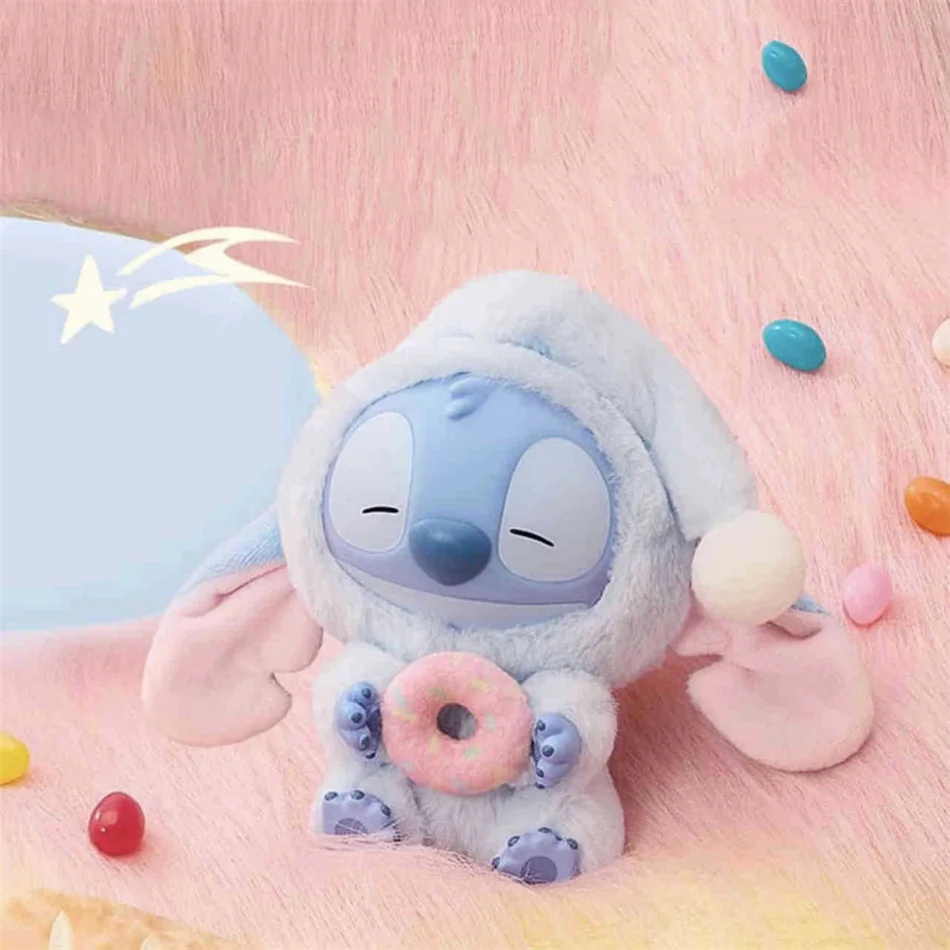 Labubu Stitch Baby 15cm (bleu)