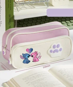 Trousse Scolaire Stitch – Officielle Disney, Mignonne et Pratique