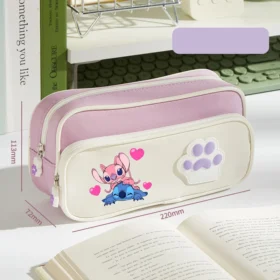 Trousse Scolaire Stitch – Officielle Disney, Mignonne et Pratique