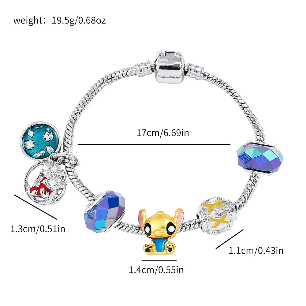 Bracelet Stitch Metal Charms – Image 2