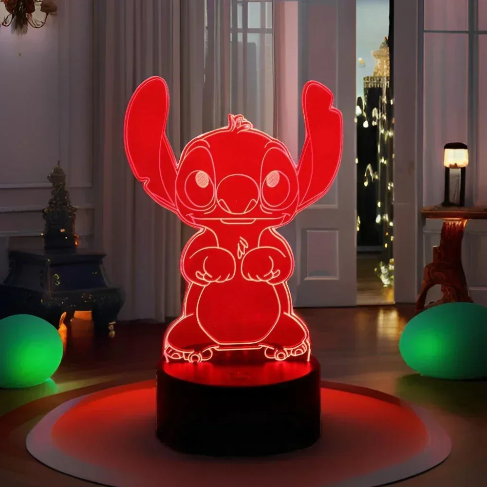 Lampe 3D Illusion Stitch LED – Image 2