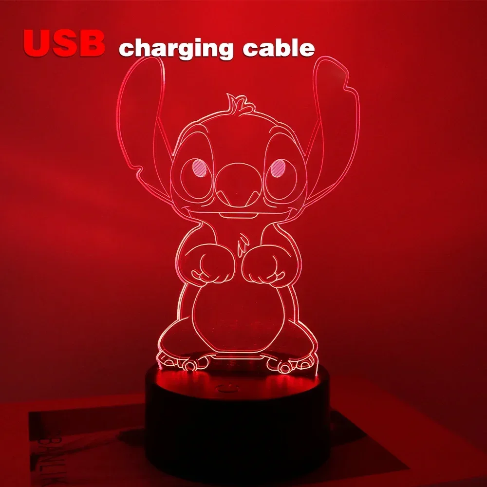 Lampe 3D Illusion Stitch LED