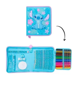 Trousse Stitch avec Fournitures Intégrées – Set Complet de Papeterie Disney