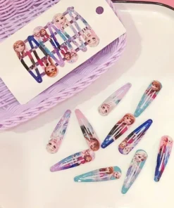 Alternative view of Pinces à cheveux Elsa Frozen – Lot 5/10 pièces Disney enfants