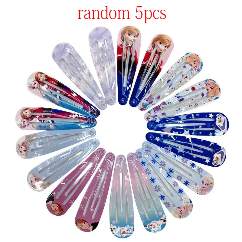 Pinces à cheveux Elsa Frozen – Lot 5/10 pièces Disney enfants – Image 8