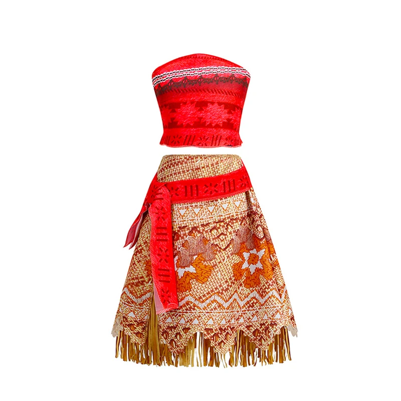 Robe Princesse Vaiana – Déguisement Fille avec accessoires – Image 13