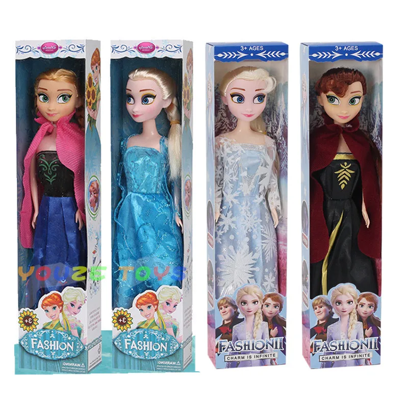 Poupées Elsa & Anna Frozen 2 – Jouets Princesse pour enfants