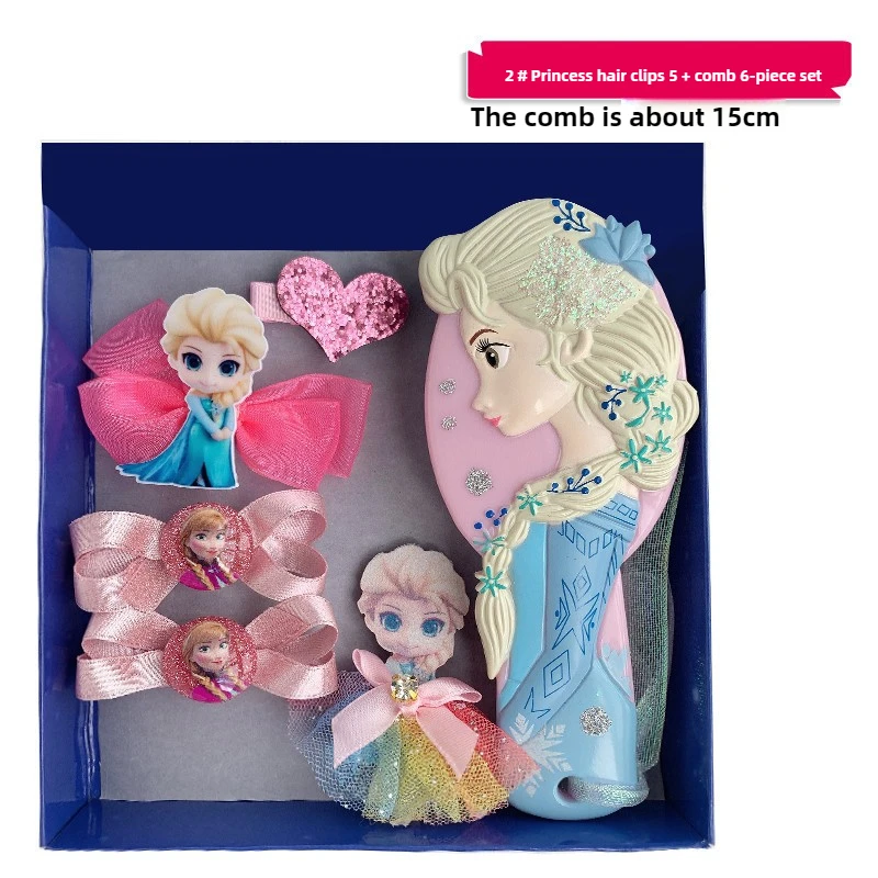 Disney Frozen – Lot de 6 Barrettes Enfant | Pinces à Cheveux Elsa, Accessoires Cheveux Fille, Style Cartoon Cosplay – Image 8