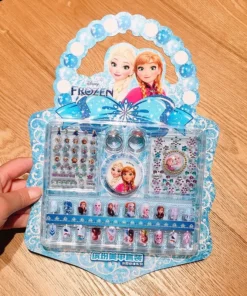 Disney Frozen – Set Autocollants Ongles Enfant | Stickers Ongles Princesse Elsa, Manucure Kawaii Imperméable
