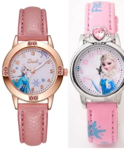 Disney Princess – Montre Enfant | Elsa Frozen & Sophia Quartz Analogique