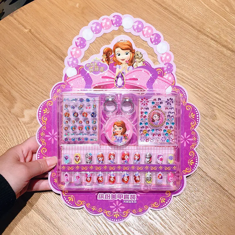 Disney Frozen – Set Autocollants Ongles Enfant | Stickers Ongles Princesse Elsa, Manucure Kawaii Imperméable – Image 5