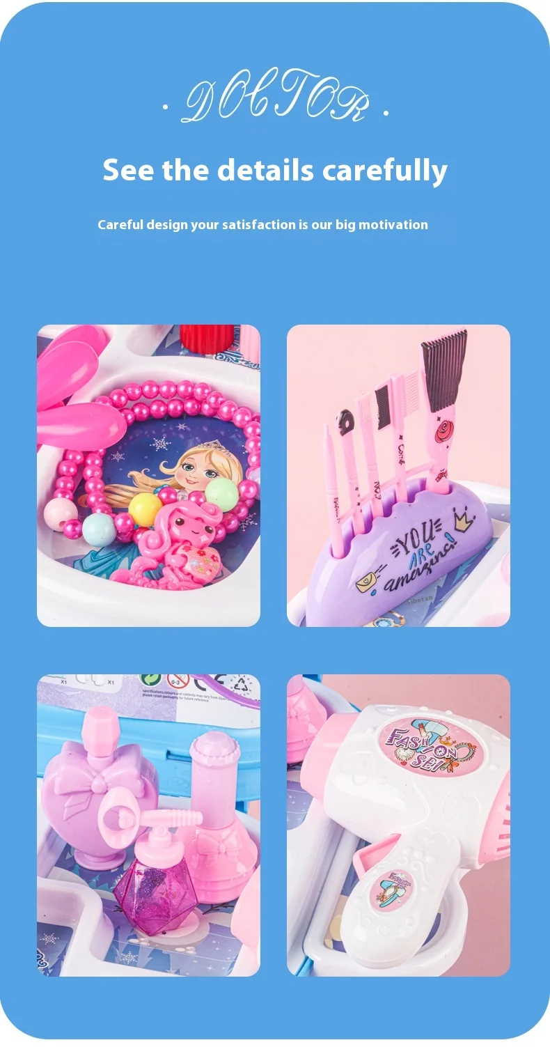 Disney Frozen – Coffret Princesse Elsa & Anna | Figurines et Trousse de Rangement Maquillage, Jouet de Collection Fille – Image 14