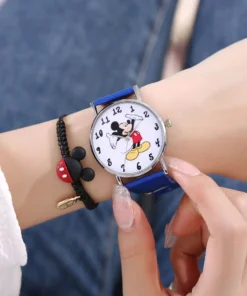Alternative view of Montre Disney Mickey Mouse – Montre Quartz Acier Inoxydable Haut de Gamme | Montre Unisexe Élégante & Décontractée, Cadeau Idéal