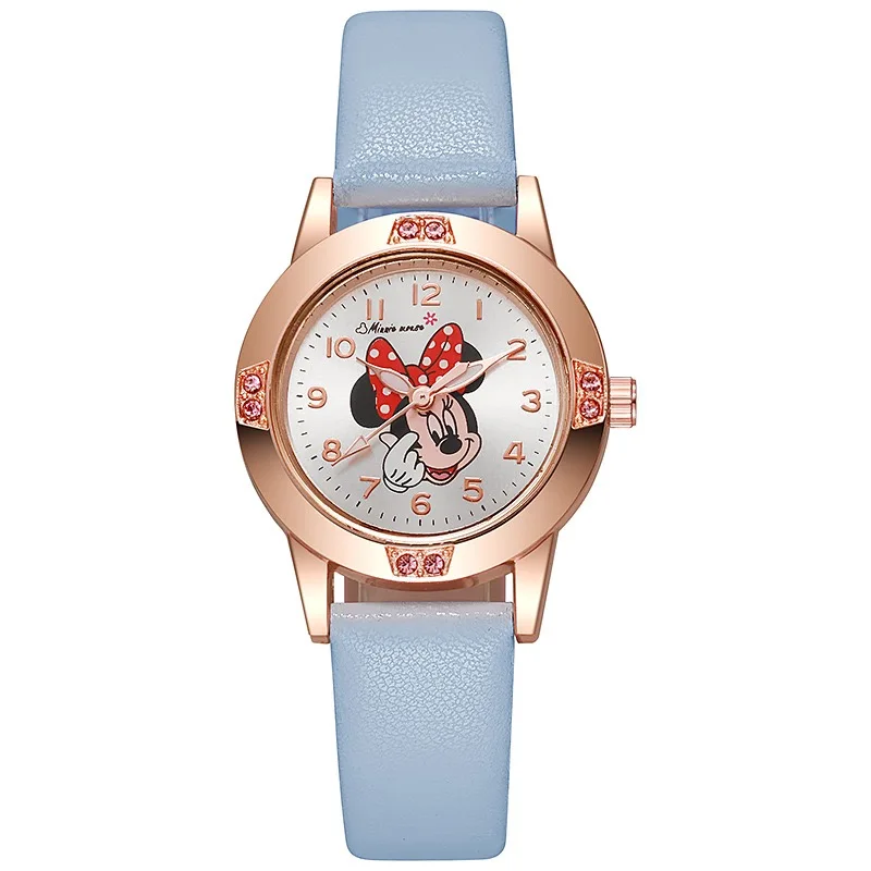 Montre Enfant Disney Mickey Mouse – Montre Quartz Cuir Élégante | Mode Cartoon Garçon & Fille, Cadeau Idéal – Image 12