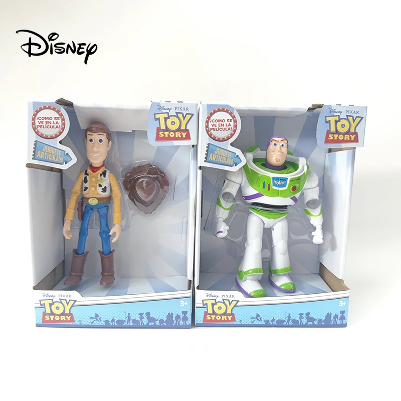 Figurines Toy Story 3 – Buzz L’Éclair & Woody | Modèles de Collection, Jouets de Bureau, Cadeau Enfant Disney Pixar