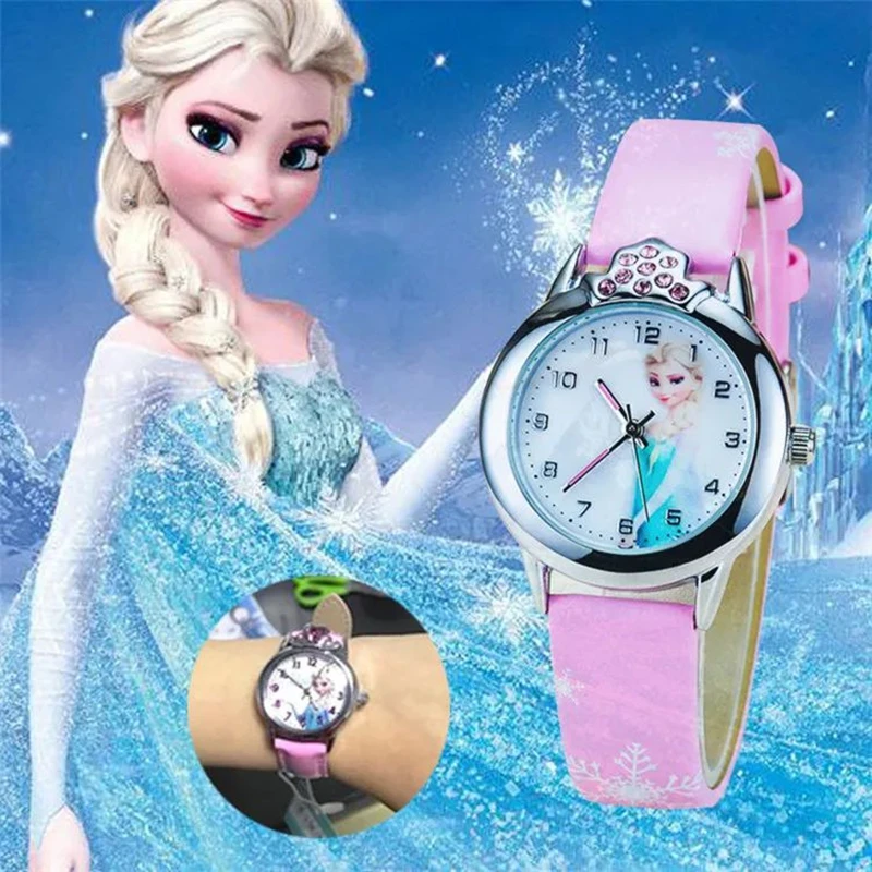 Disney Princess – Montre Enfant | Elsa Frozen & Sophia Quartz Analogique – Image 2