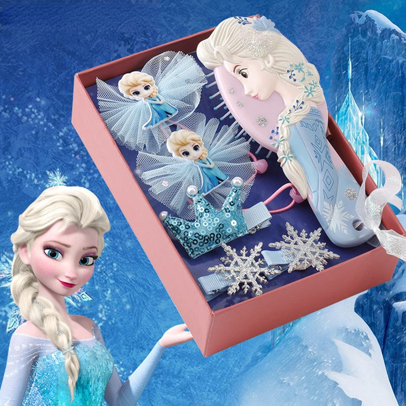 Disney Frozen – Lot de 6 Barrettes Enfant | Pinces à Cheveux Elsa, Accessoires Cheveux Fille, Style Cartoon Cosplay – Image 11