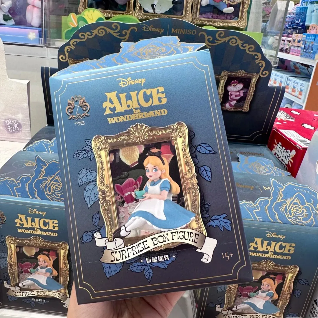 Disney Alice in Wonderland – Blind Box Art Gallery Series | Figurine de Collection, Modèle Décoratif Premium