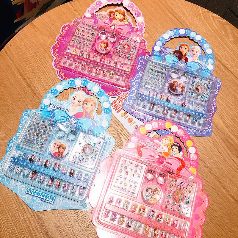 Disney Frozen – Set Autocollants Ongles Enfant | Stickers Ongles Princesse Elsa, Manucure Kawaii Imperméable – Image 9