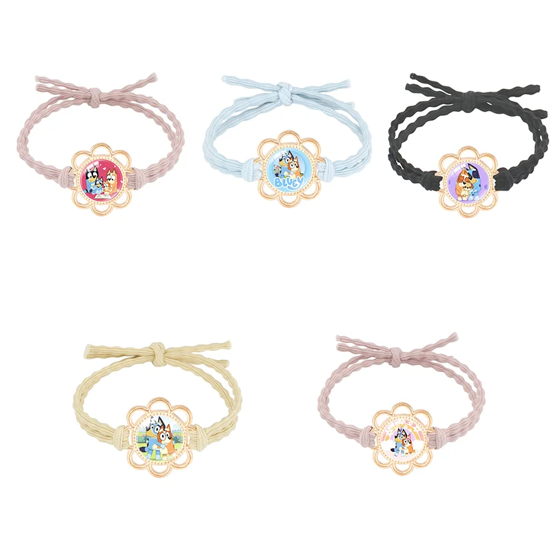 Accessoires Cheveux Enfant – Élastiques & Barrettes Bluey | Ornements Mignons, Anneaux Cheveux, Attaches Queue de Cheval