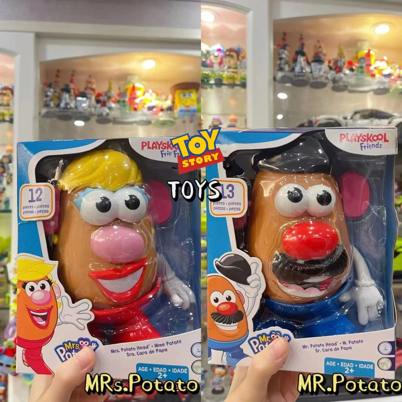 Figurines Classiques Toy Story 3 – Monsieur & Madame Patate | Jouets Éducatifs et de Collection Disney