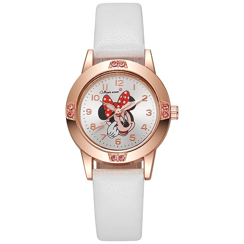 Montre Enfant Disney Mickey Mouse – Montre Quartz Cuir Élégante | Mode Cartoon Garçon & Fille, Cadeau Idéal – Image 11