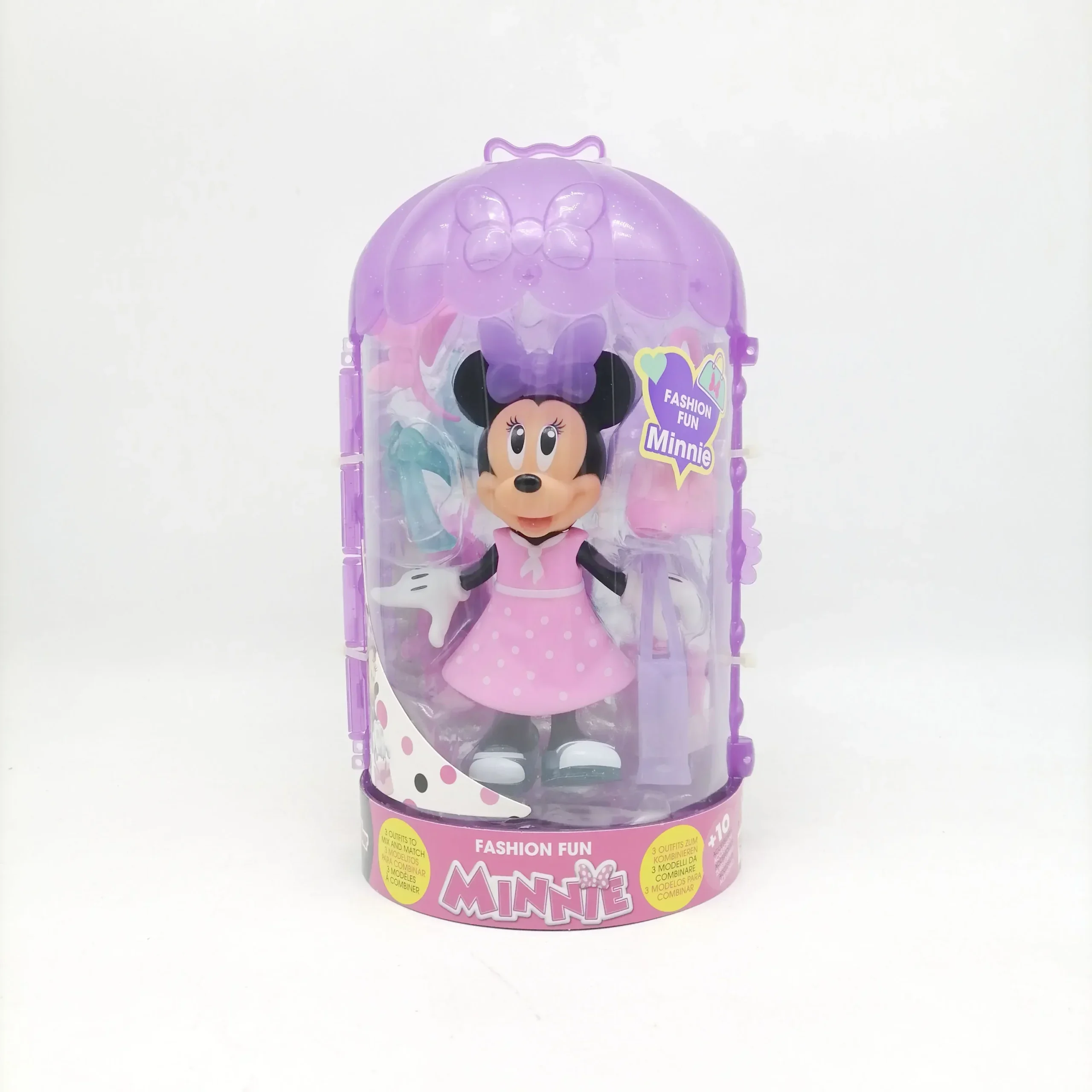 Disney Junior – Figurine Minnie Mouse Fabulous Fashion | Jouet de Mode et Maison de Jeu pour Enfants – Image 9