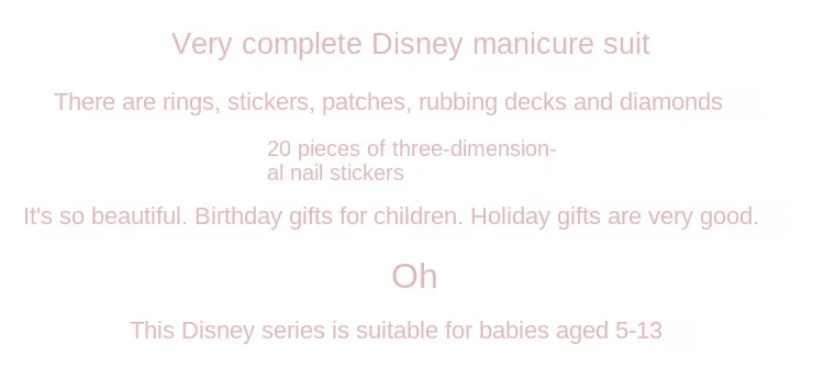 Disney Frozen – Set Autocollants Ongles Enfant | Stickers Ongles Princesse Elsa, Manucure Kawaii Imperméable – Image 7