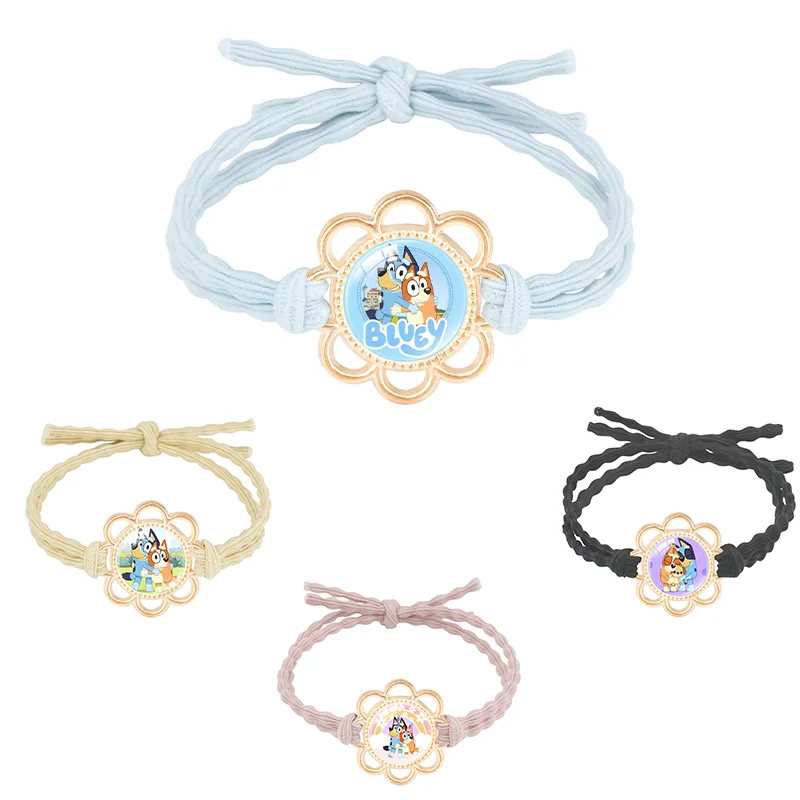 Accessoires Cheveux Enfant – Élastiques & Barrettes Bluey | Ornements Mignons, Anneaux Cheveux, Attaches Queue de Cheval – Image 2