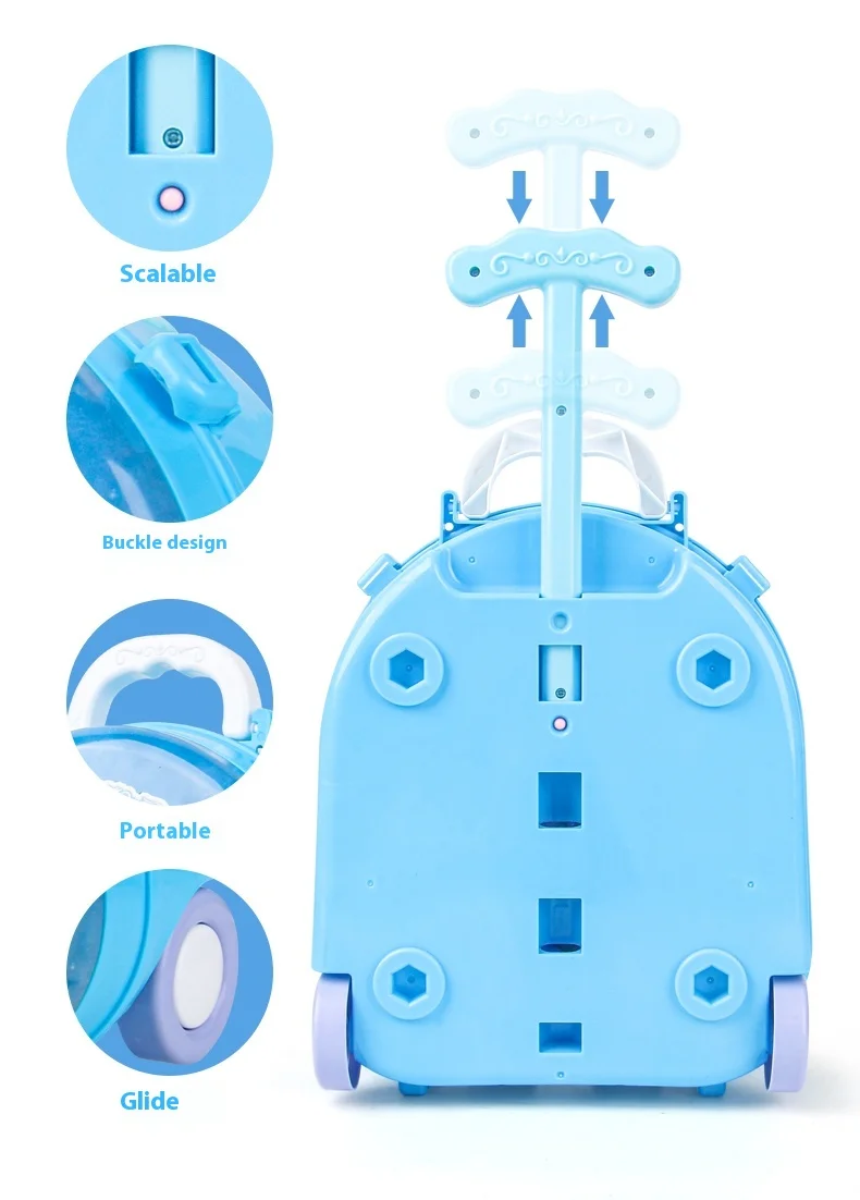 Disney Frozen – Coffret Princesse Elsa & Anna | Figurines et Trousse de Rangement Maquillage, Jouet de Collection Fille – Image 12