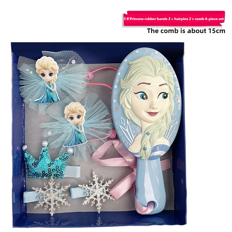 Disney Frozen – Lot de 6 Barrettes Enfant | Pinces à Cheveux Elsa, Accessoires Cheveux Fille, Style Cartoon Cosplay – Image 7