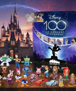 Calendrier de l’Avent 2025 Disney – 24 Figurines Mystère | Lilo & Stitch, Mickey, Minnie et Personnages Classiques