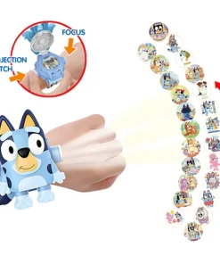 Alternative view of Montre Projecteur Bluey – Figurine et Montre Digitale Enfant | Jouet Cartoon 24 Projections, Cadeau Garçon & Fille