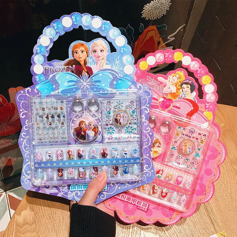 Disney Frozen – Set Autocollants Ongles Enfant | Stickers Ongles Princesse Elsa, Manucure Kawaii Imperméable – Image 8