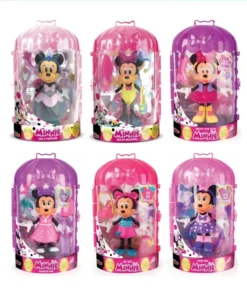 Alternative view of Disney Junior – Figurine Minnie Mouse Fabulous Fashion | Jouet de Mode et Maison de Jeu pour Enfants