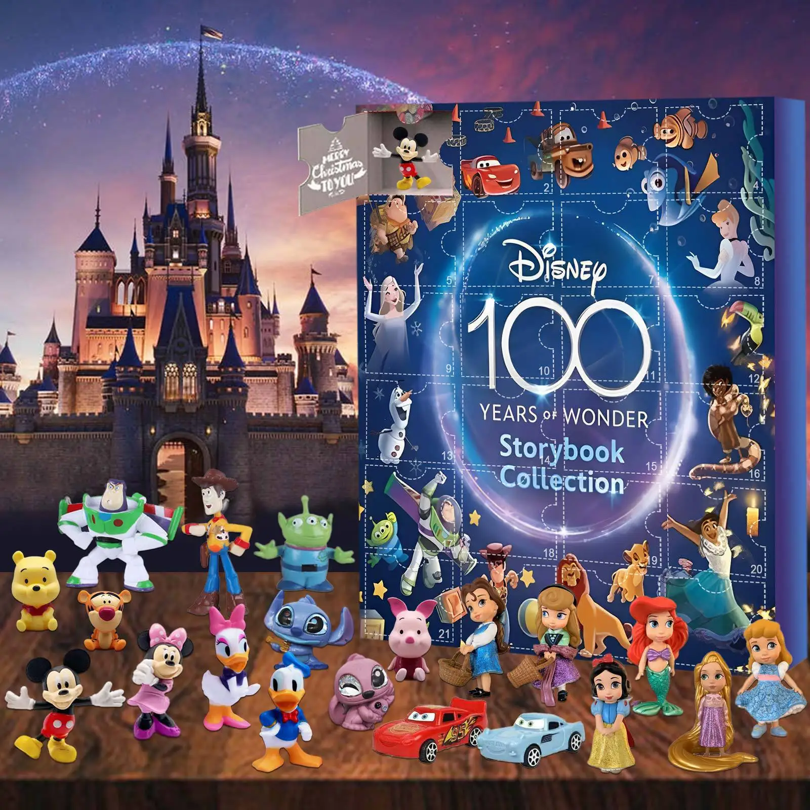 Calendrier de l’Avent 2025 Disney – 24 Figurines Mystère | Lilo & Stitch, Mickey, Minnie et Personnages Classiques – Image 14