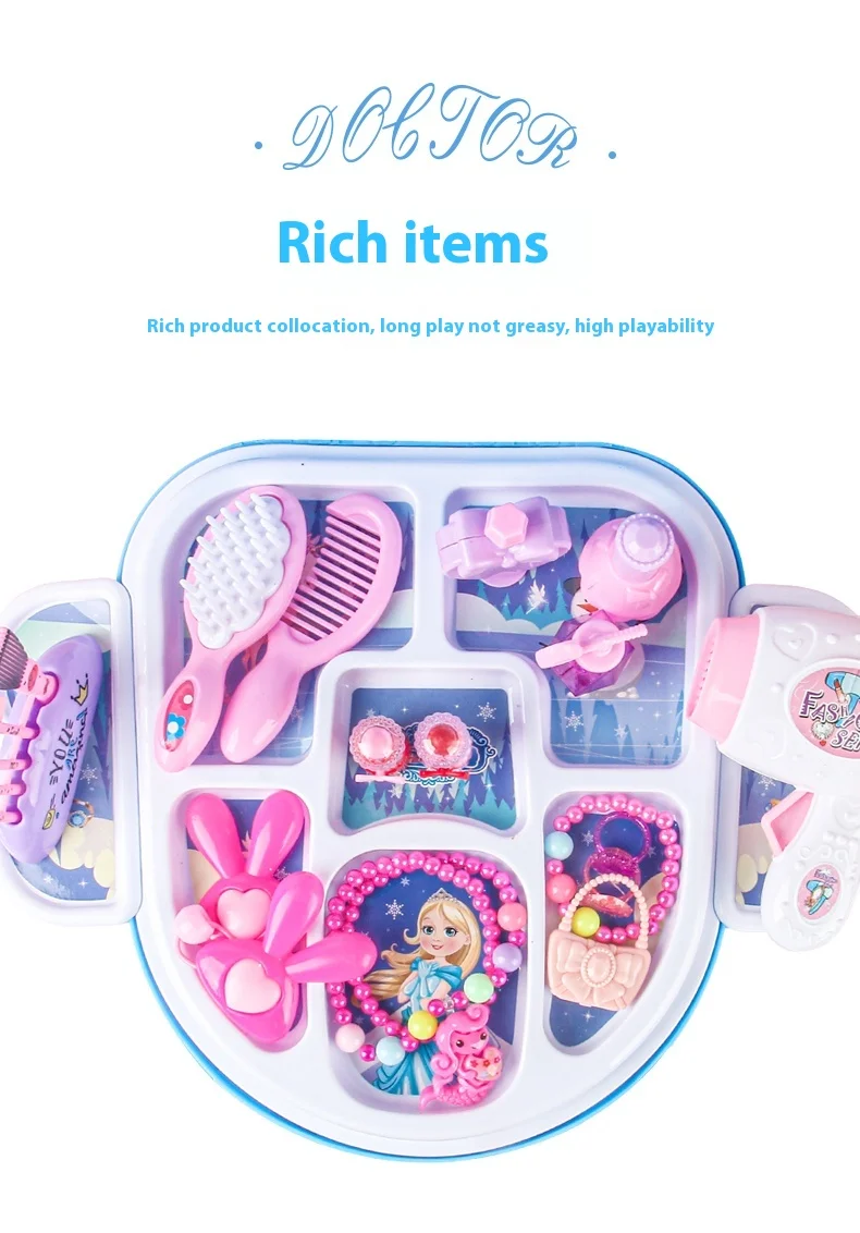 Disney Frozen – Coffret Princesse Elsa & Anna | Figurines et Trousse de Rangement Maquillage, Jouet de Collection Fille – Image 11