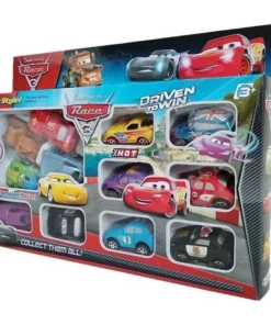 Alternative view of Set de 12 Voitures Disney Pixar Cars – Lightning McQueen, Jackson Storm & Mater – Mini Figurines PVC pour Enfants – Cadeau Anniversaire