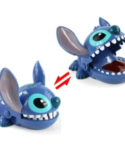 Alternative view of Jeu Crocodile Mordeur 16 cm – Version Stitch – Jeu Appuie sur les Dents – Jouet Drôle pour Enfants