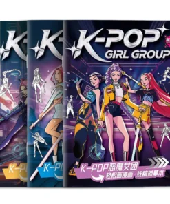 Alternative view of Livre de Coloration K-Pop Demon Hunter – Livre d’Images à Colorier pour Enfants – Dessins et Line Art