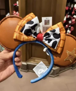 Serre-tête Toy Story Disney – Oreilles Mickey Buzz, Woody & Jessie, style cartoon