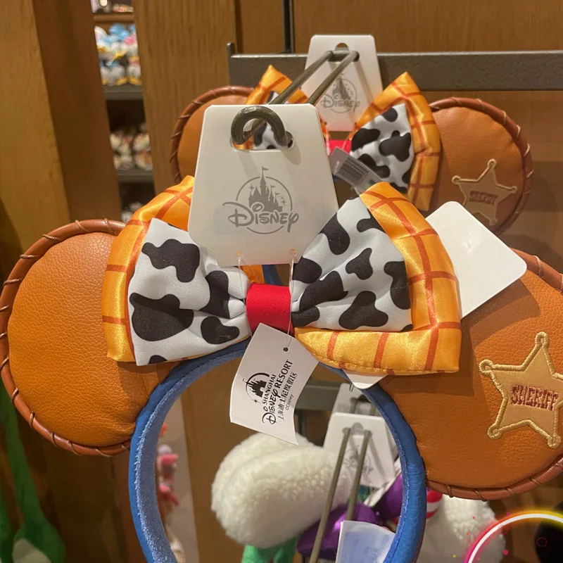 Serre-tête Toy Story Disney – Oreilles Mickey Buzz, Woody & Jessie, style cartoon – Image 3