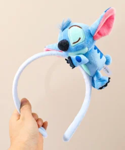 Serre-tête Disney Stitch – Accessoire cheveux mignon et décoratif