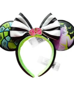 Serre-tête Mickey Disney 2025 – Feux d’artifice & Jack Skellington, édition cosplay