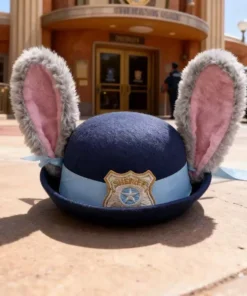 Serre-tête Zootopie Disney – Oreilles Judy Hopps & Nick Wilde, style cartoon