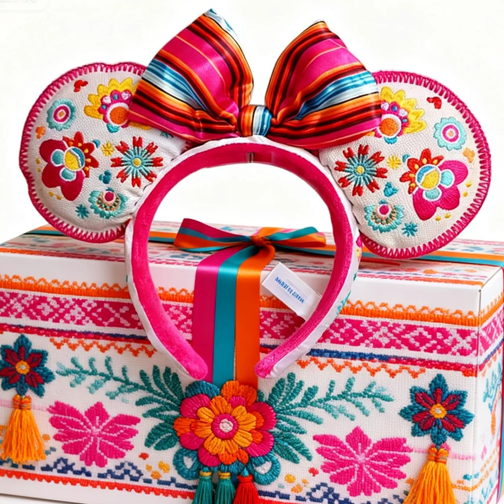 Serre-tête oreilles Mickey Disney Encanto – Broderie premium, cosplay adulte & enfant – Image 3