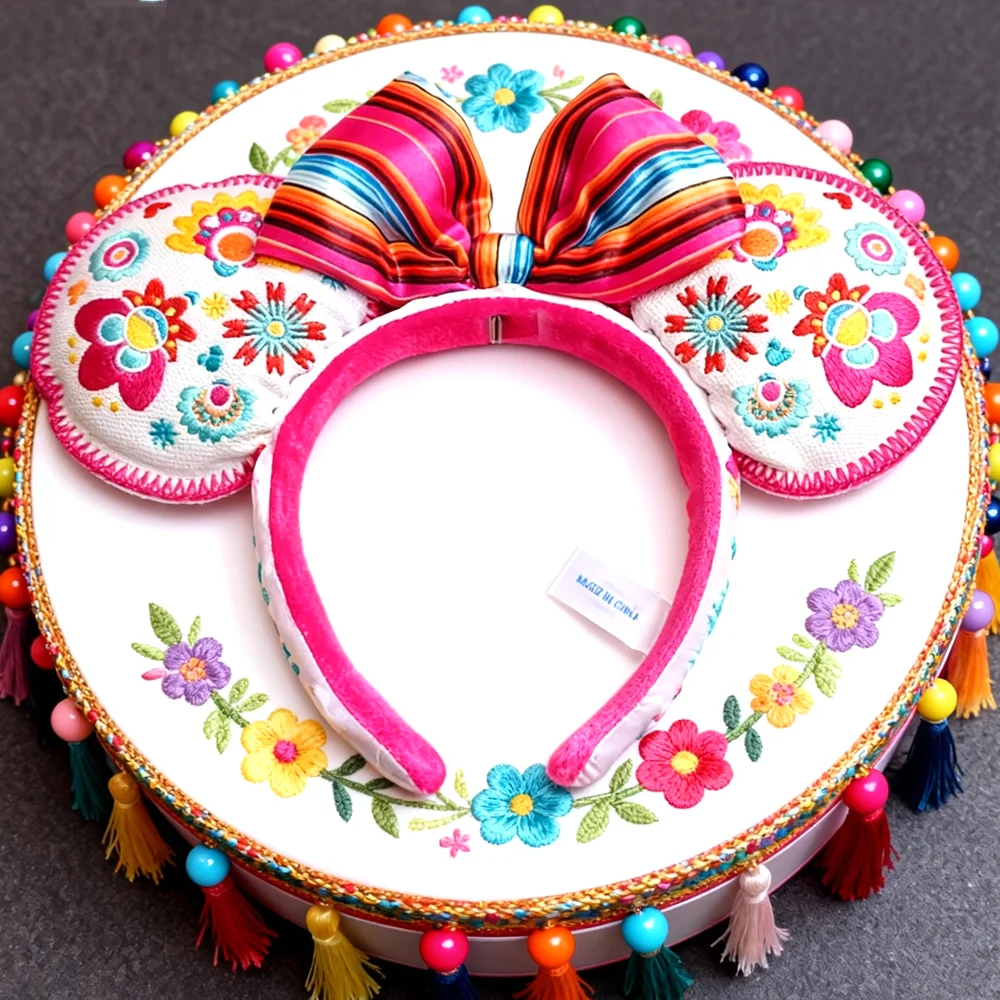 Serre-tête oreilles Mickey Disney Encanto – Broderie premium, cosplay adulte & enfant – Image 6