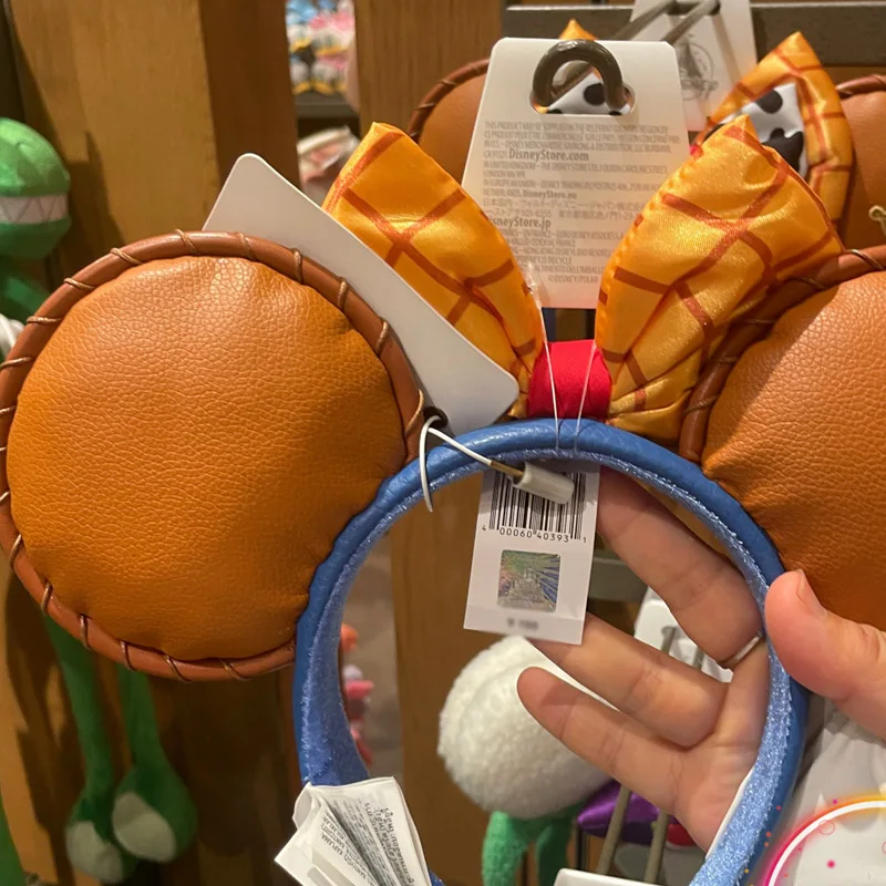 Serre-tête Toy Story Disney – Oreilles Mickey Buzz, Woody & Jessie, style cartoon – Image 4